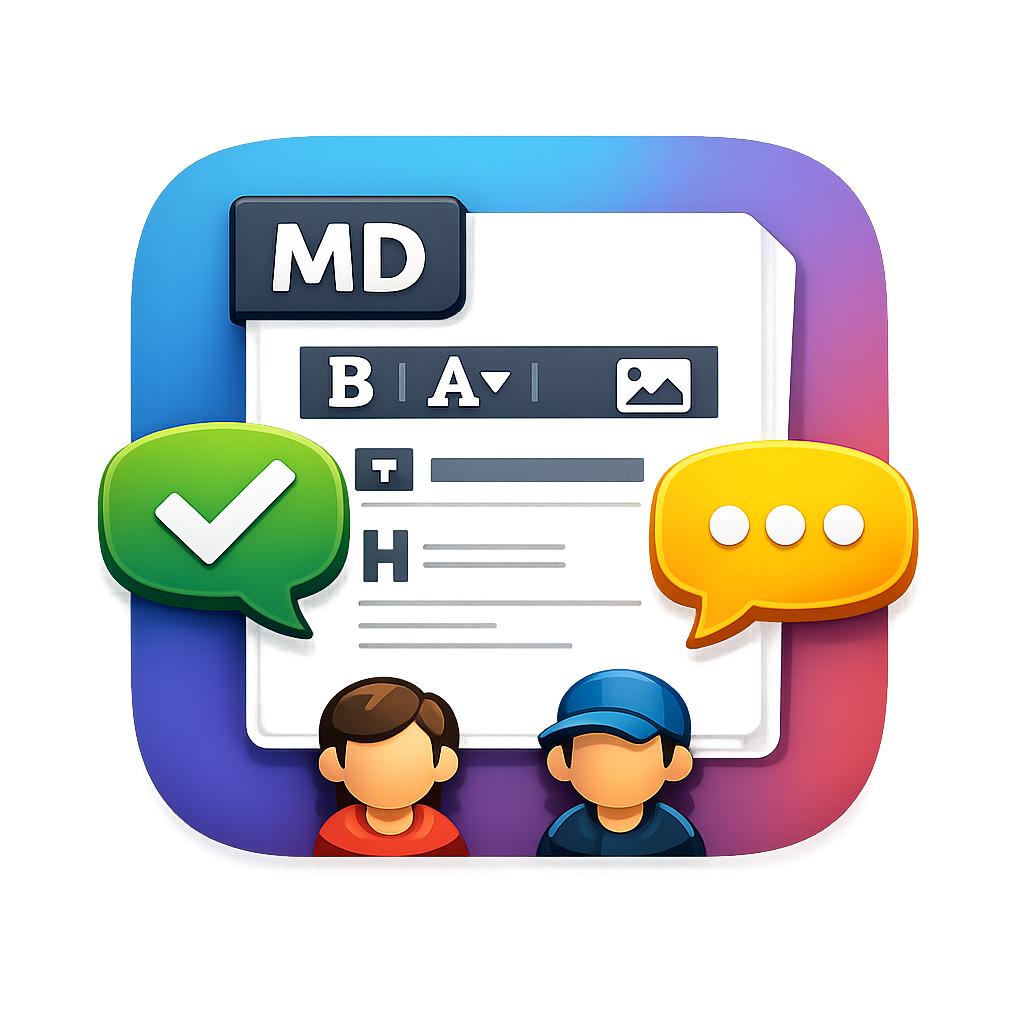 Markdown Collaboration Editor